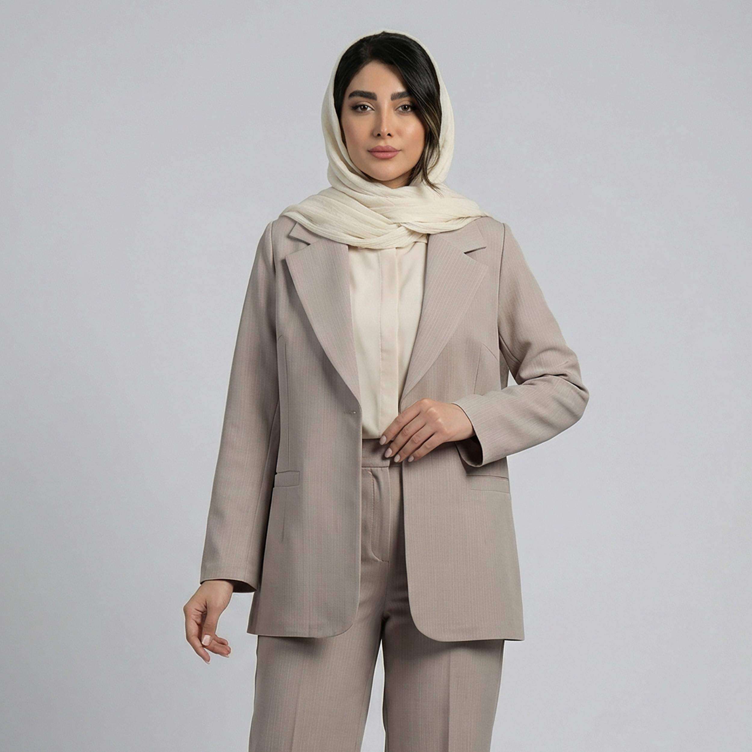 مانتو کتی زنانه السانا مدل جانسو کد 214627