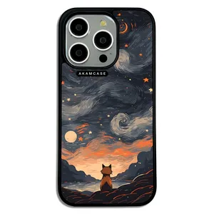 AKAM AMC-WA15PRO-DOGS-4 Cover For Apple iPhone 15 Pro