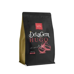 دانه قهوه روبوستا هوگو دلاژنت - 250 گرم