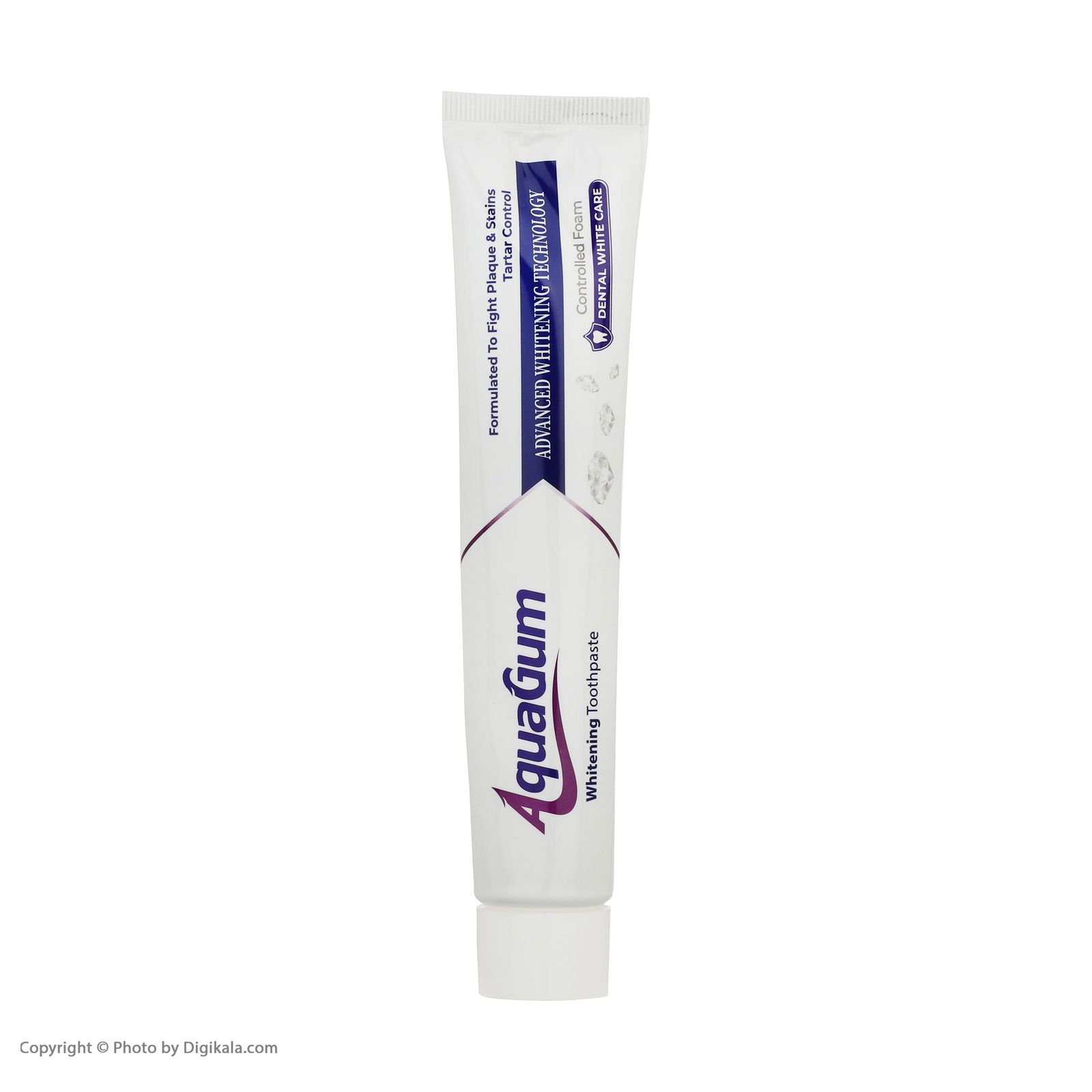 خمیر دندان آکوا گام مدل Whitening حجم 100 میلی لیتر - - 2