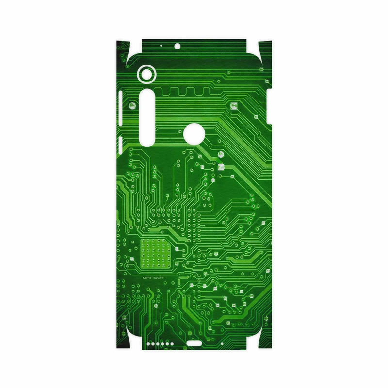 برچسب پوششی ماهوت مدل Green Printed Circuit Board-FullSkin مناسب برای گوشی موبایل موتورولا One Macro