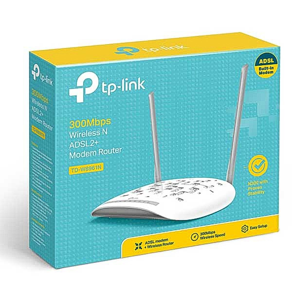 مودم روتر بی‌سیم +ADSL2 تی پی-لینک مدل TD_W189611N1