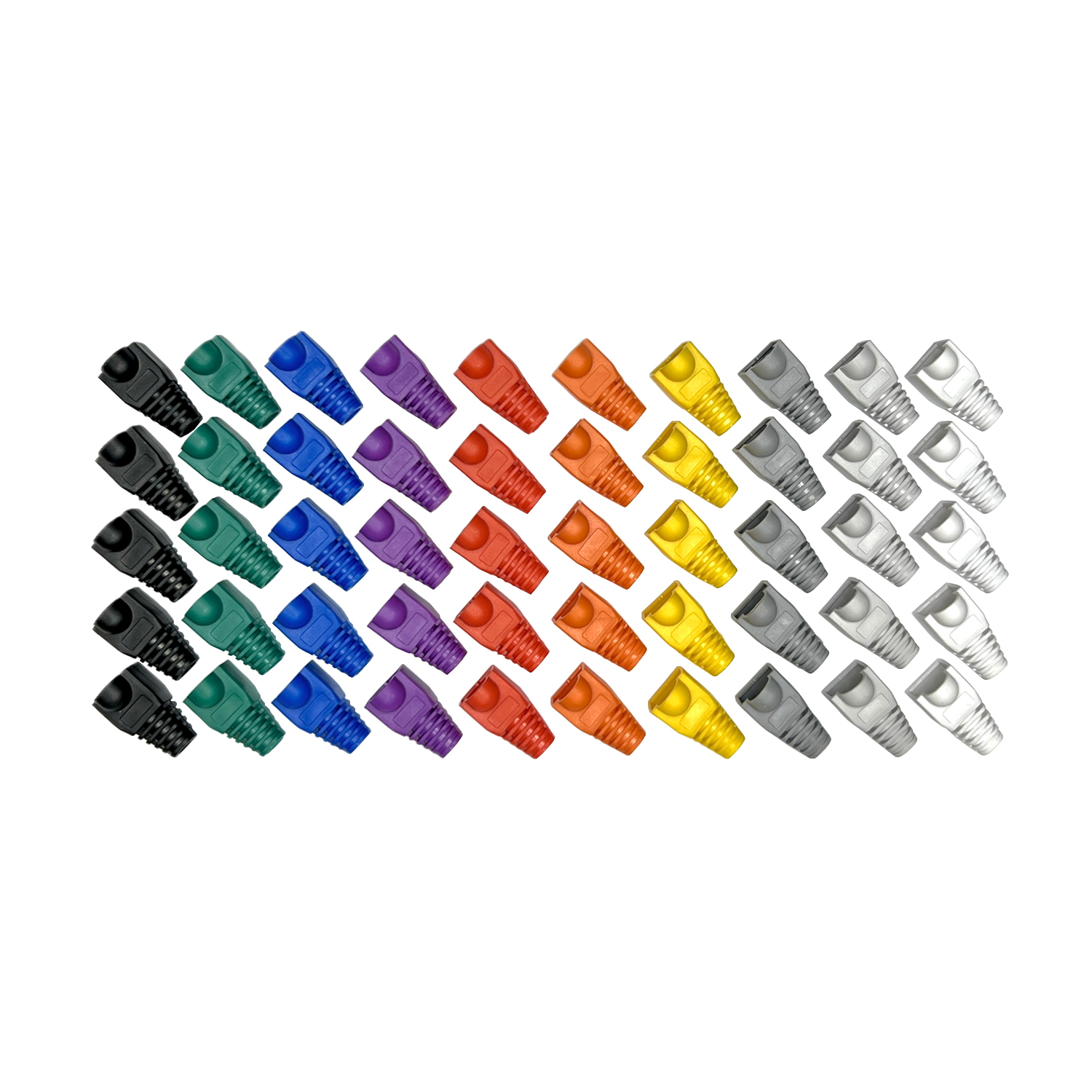 محافظ سوکت شبکه RJ45 مدل B-3 بسته 50 عددی
