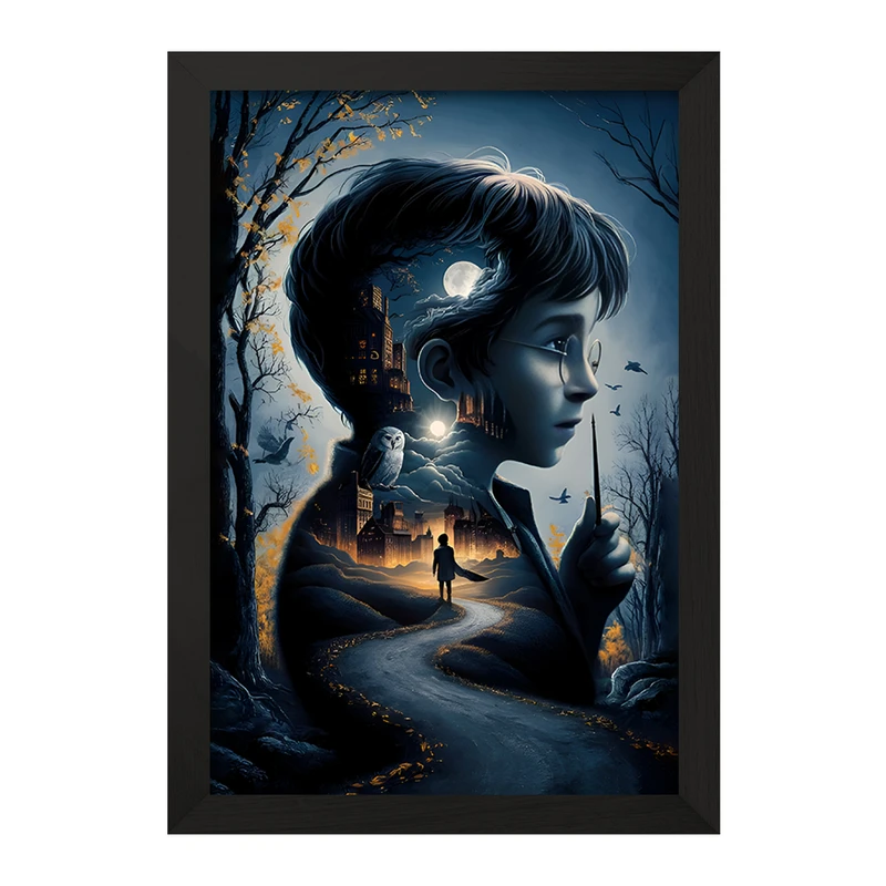 تابلو خندالو مدل هری پاتر (Harry Potter) کد F12047