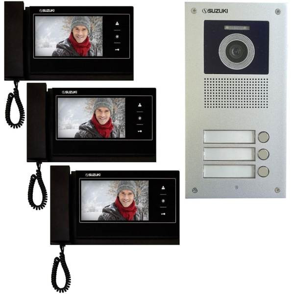 درب بازکن تصویری سوزوکی مدل 727BM-3v-c مجموعه 4 عددی