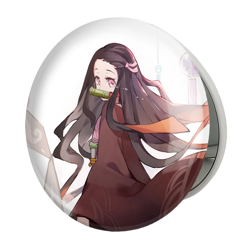 آینه جیبی خندالو طرح کامادو زنیتسو انیمه شیطان کش مدل تاشو کد 11475 