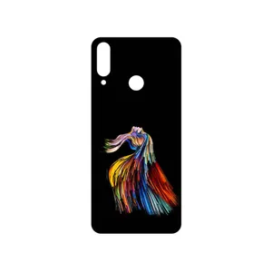 MAHOOT Rainbow Hair Digital Art Cover Sticker for LG W30