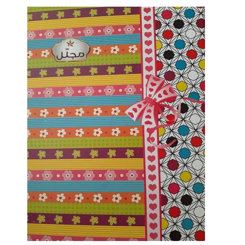 دفتر کلاسوری 100 برگ مجلل مدل گل باران 