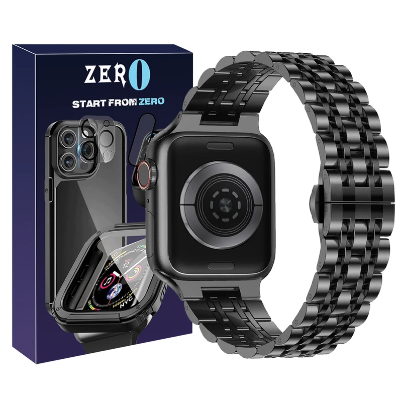 بند زیرو مدل 7Bead ZR مناسب برای اپل واچ سری 7/8/9 سایز 45 میلی متری