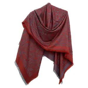 روسری زنانه مدل نخی ژاکارد دو رو کد 09