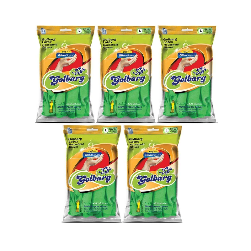 دستکش آشپزخانه گیلان مدل BL5 بسته 5 عددی