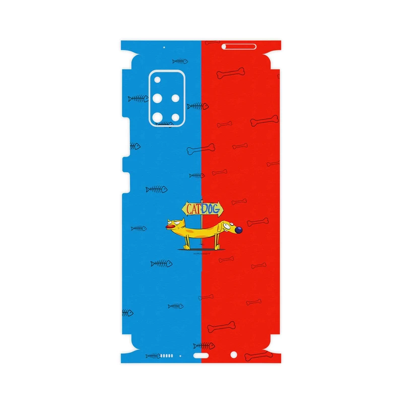 برچسب پوششی ماهوت مدل CatDog-FullSkin مناسب برای گوشی موبایل سامسونگ Galaxy A71 5G