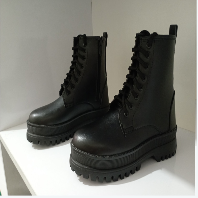 نیم بوت زنانه مدل A-69 کد 003 رنگ مشکی