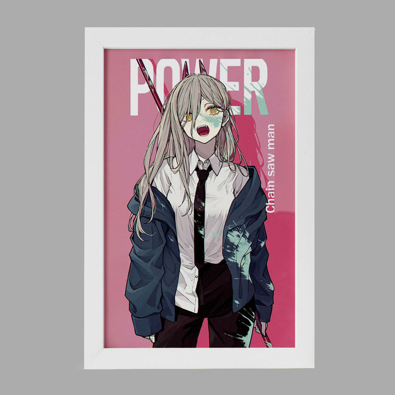 تابلو خندالو مدل پاور انیمه مرد اره ای Chainsaw Man کد 23183