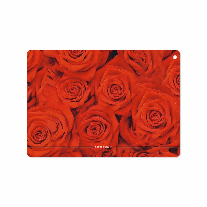 برچسب پوششی ماهوت مدل Red-Flower مناسب برای تبلت اپل iPad 9.7 (GEN 5) 2017 A1822