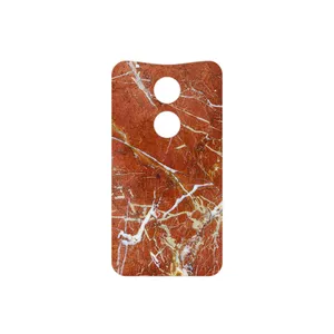MAHOOT Red Marble Cover Sticker for Motorola Moto X 2014
