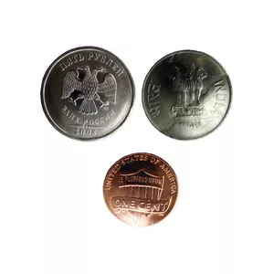 سکه تزئینی مدل کد AS-521 مجموعه 3 عددی