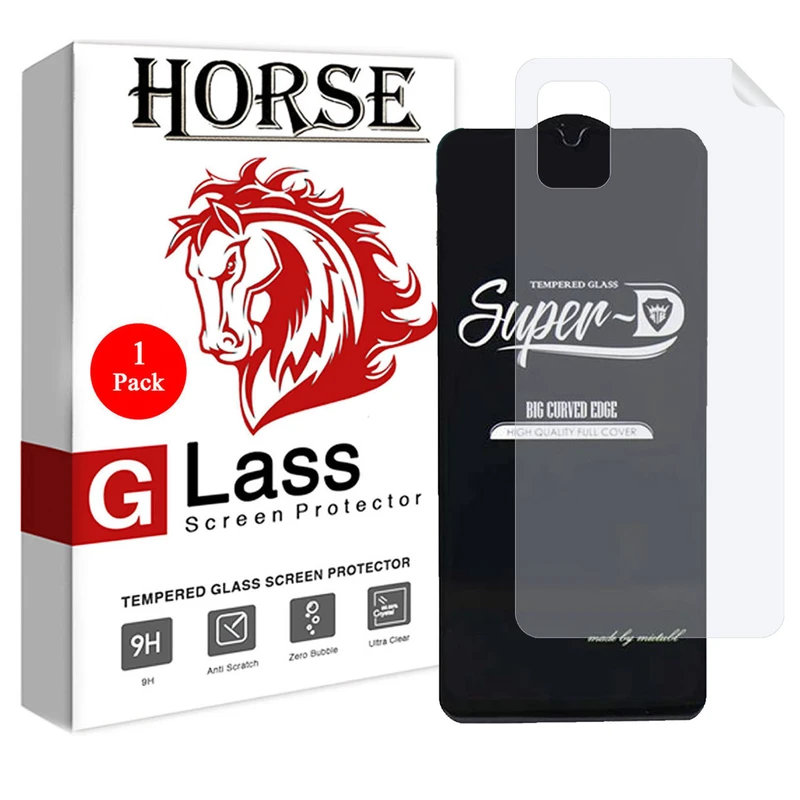 محافظ صفحه نمایش هورس مدل 2SN-Glass   مناسب برای گوشی موبایل   سامسونگ Galaxy A31 به همراه محافظ پشت گوشی