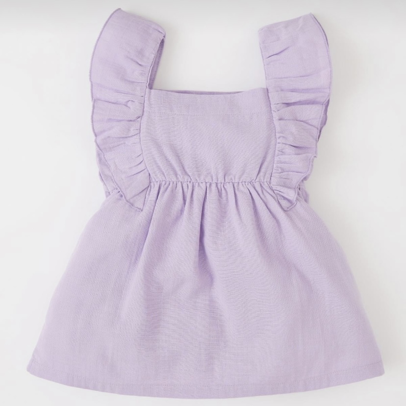 پیراهن نوزادی دفکتو مدل Purple