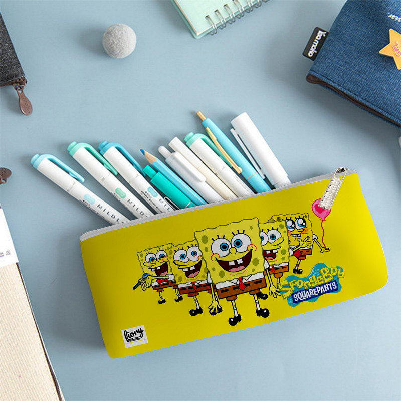 جامدادی مستر راد مدل باب اسفنجی طرح شلوار مربعی کد fiory 2034