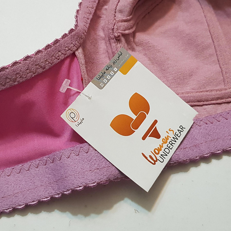 سوتین زنانه ماییلدا مدل بدون فنر کد 5053 رنگ صورتی