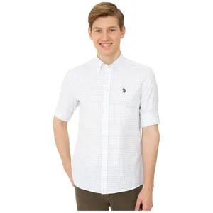 پیراهن آستین بلند مردانه یو اس پولو مدل 50248157-VR013