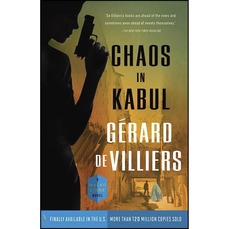 کتاب Chaos in Kabul اثر G. de Villiers انتشارات Vintage Crime/Black Lizard