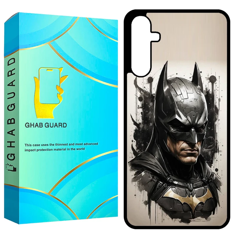 کاور قاب گارد طرح بتمن مدل GCHPA14 مناسب برای گوشی موبایل سامسونگ Galaxy A14 4G / A14 5G / M14 5G 