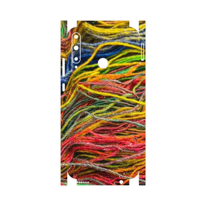 برچسب پوششی ماهوت مدل Fabric Texture 9-FullSkin مناسب برای گوشی موبایل هوآوی Y7p