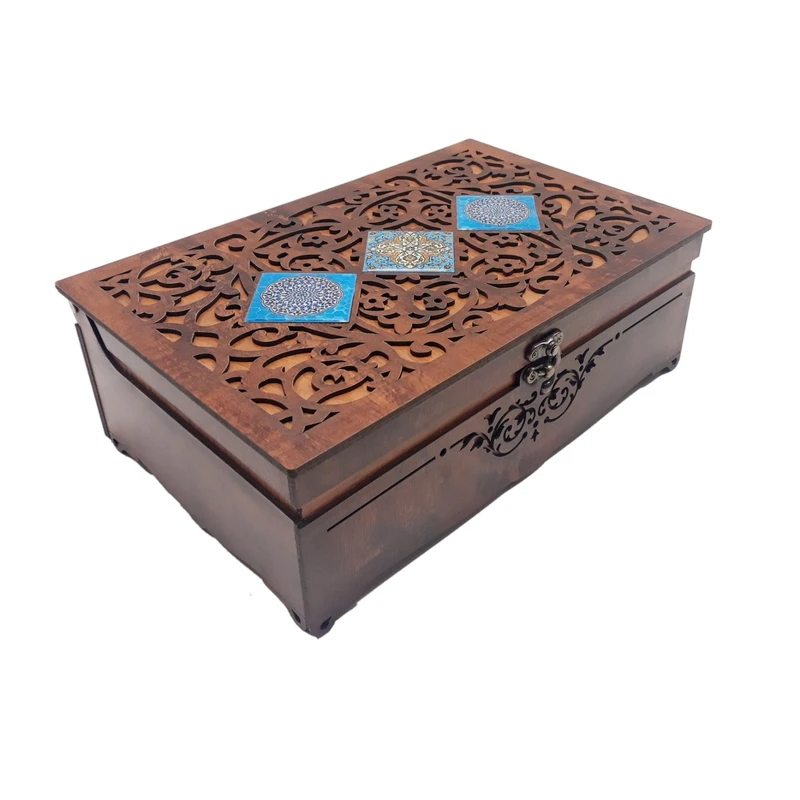 جعبه پذیرایی مدل سه کاشی کد 060