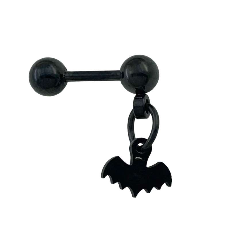 پیرسینگ گوش زنانه مدل خفاش بت کد P4280 پیرسینگ گوش زنانه مدل خفاش بت کد P4280