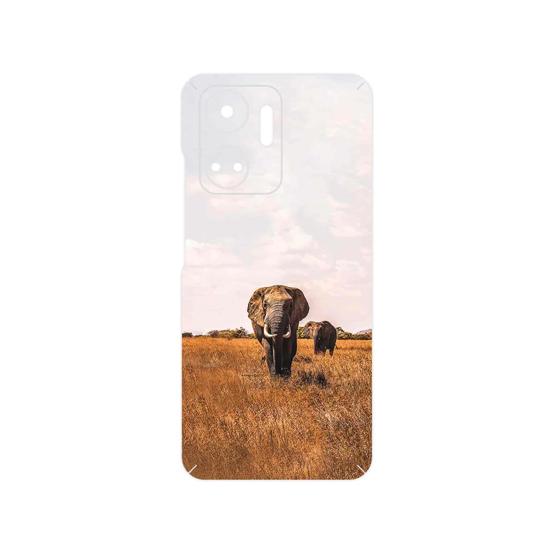 برچسب پوششی ماهوت مدل Elephant مناسب برای گوشی موبایل آنر X7a
