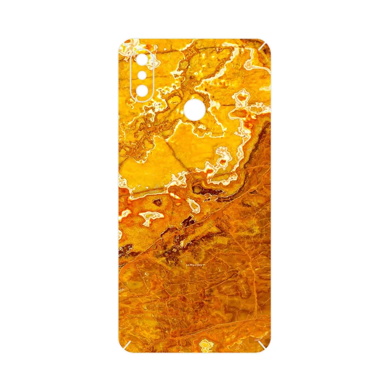 برچسب پوششی ماهوت مدل Gold Marble مناسب برای گوشی موبایل شیائومی Mi Max 3