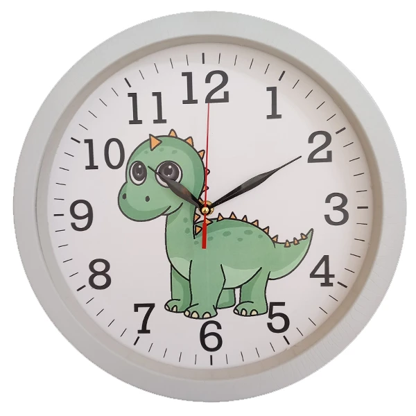 ساعت دیواری کودک مدل بچه دایناسور کد 40307023