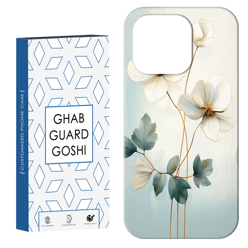 کاور قاب گارد گوشی طرح گل کد Dimo-480 مناسب برای گوشی موبایل اپل IPHONE 15 PRO MAX