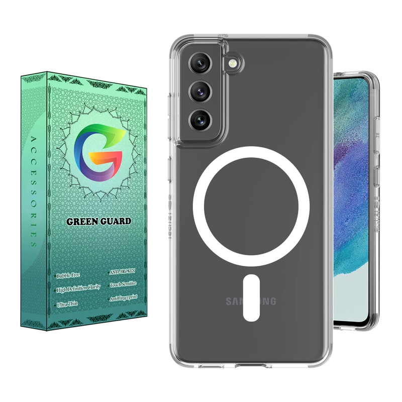کاور گرین گارد مدل CR_Magsafe کد Clear 49 مناسب برای گوشی موبایل سامسونگ Galaxy S21 FE