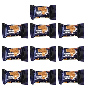 بیسکویت پتی بور وانیلی شیرین وطن - 15 گرم بسته 10 عددی