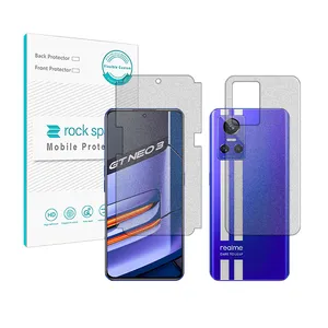 Rockspace model HyMTT Matte screen protector suitable for Realme GT Neo3 mobile phone along with back protector