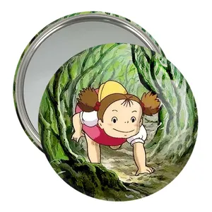آینه جیبی خندالو طرح انیمه توتورو Totoro  کد 4543