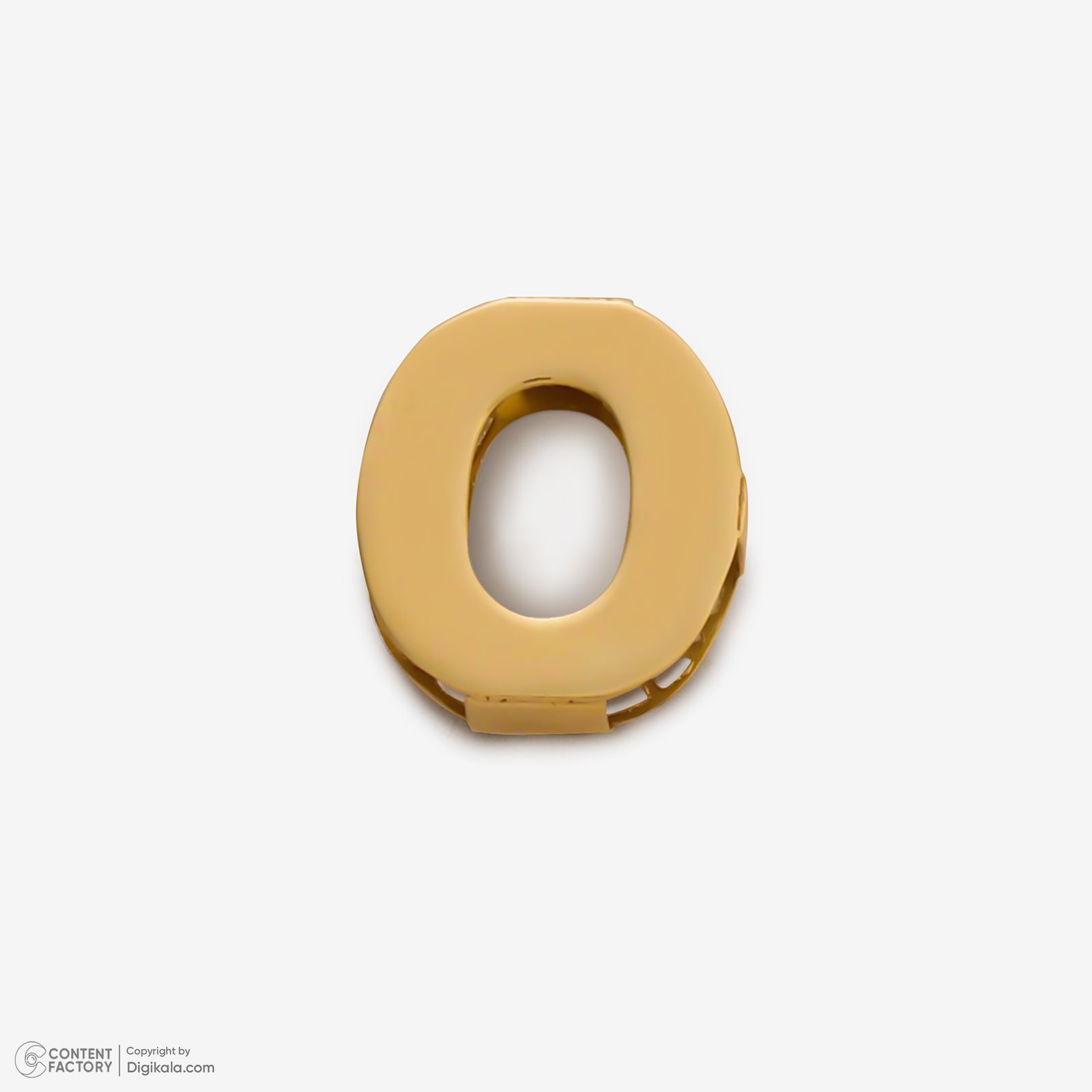 آویز گردنبند طلا 18 عیار زنانه گلدم طرح حرف O کد pe144011 -  - 2