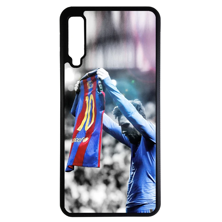 کاور طرح لیونل مسی مناسب برای گوشی موبایل سامسونگ galaxy a750/a7 2018