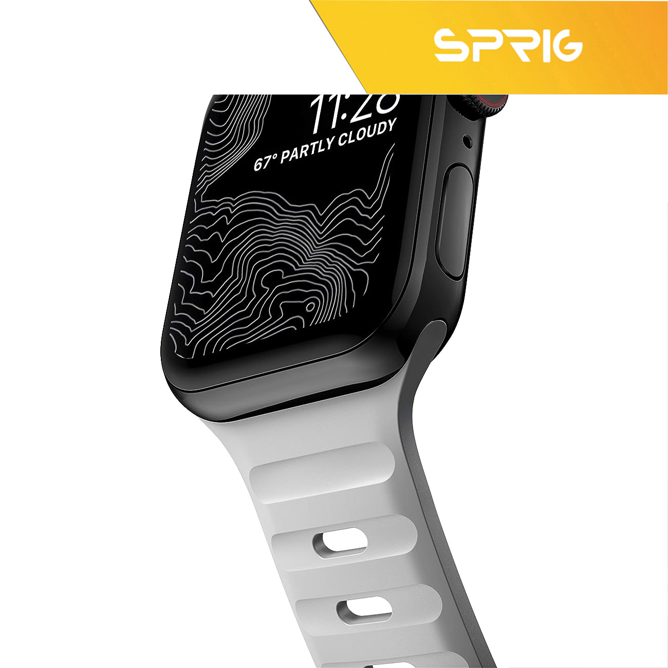 بند اسپریگ مدل Spig Sport strap مناسب برای اپل واچ 42 / 44 / 45 / 49 میلی متر