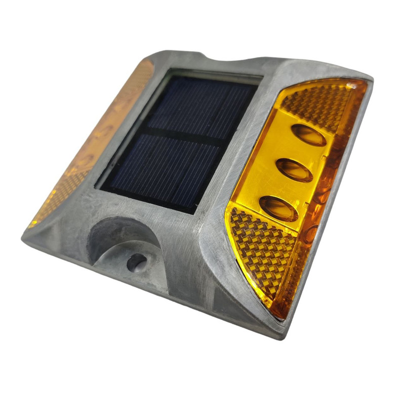 چراغ هشدار سولار مدل چشم گربه ای مجموعه 2 عددی