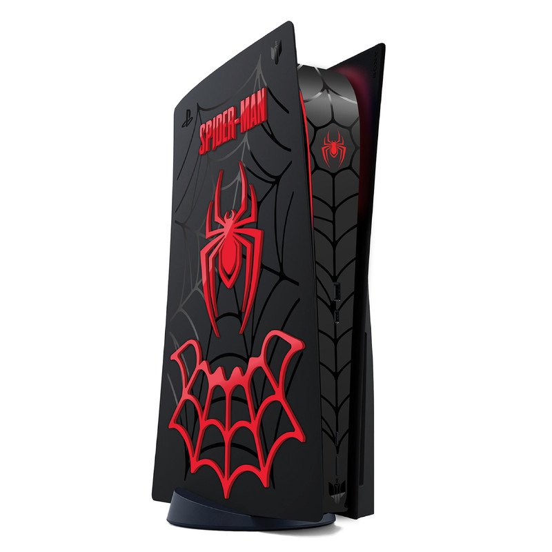 محافظ و برچسب کنسول بازی PlayStation5 Digital ویگارد مدل باندل سه بعدی SpiderMan