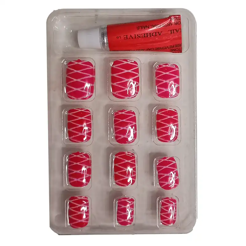 ناخن مصنوعی بچگانه تالکی کد 503 بسته 12 عددی