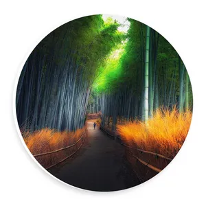  دیوارکوب طرح جاده جنگلی مدل wtb567