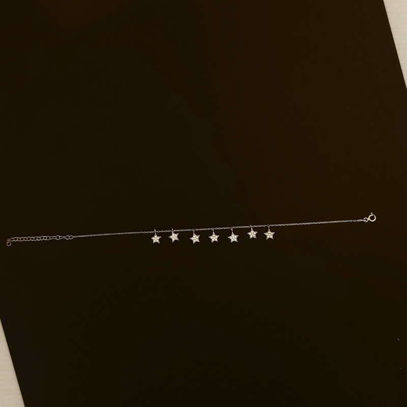 پابند نقره زنانه مدل P727 پابند نقره زنانه مدل P727