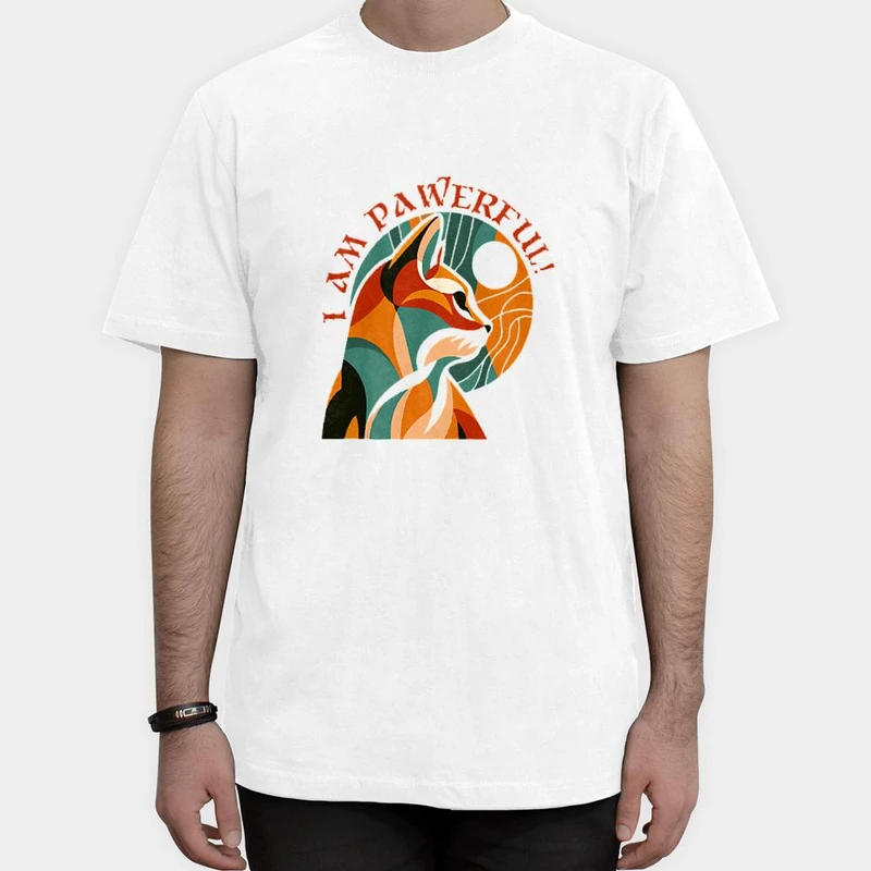 تی شرت آستین کوتاه مردانه مدل روباه