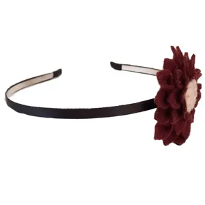 تل مو دخترانه مدل گل نمدی