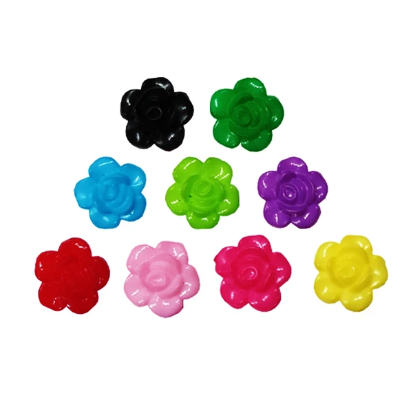 آویز دستبند طرح گل رز کد AD 162 مجموعه 9 عددی